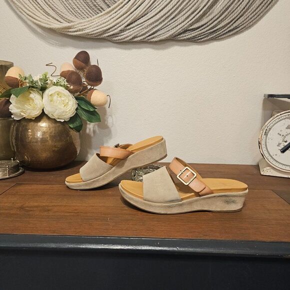 KorkEase "Bisti" Slide Wedge Sandal Sz 8 - Picture 3 of 10